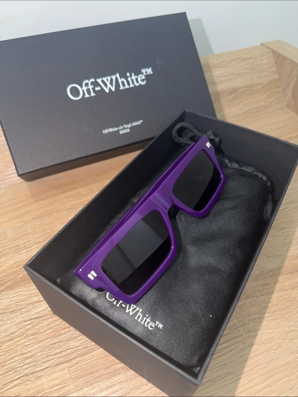 Off-White Chandler Sunglasses Purple